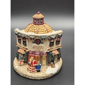 Crystal Falls Village Clark's Department Store Mini Christmas Village VTG 1994